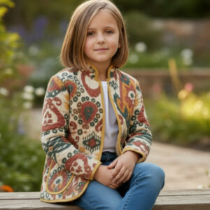 Chaqueta ikat niño