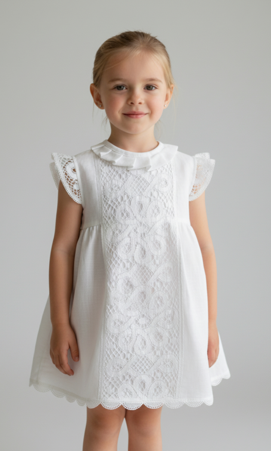 Vestido bolillo inglés
