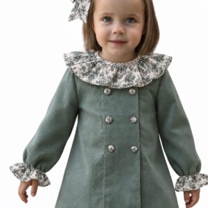 Vestido Rioja doble botonadura